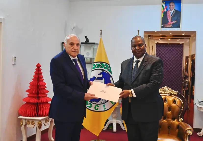 Mr. Attaf has been received by the President of the Central African Republic