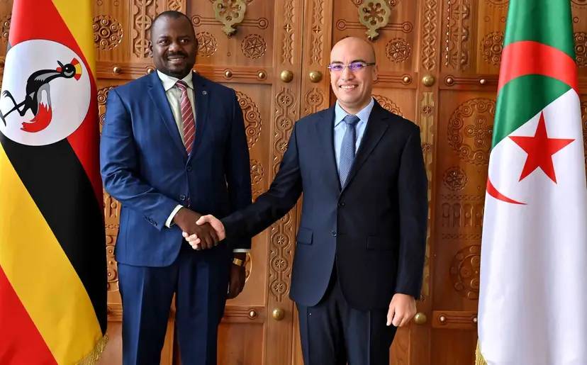 Mr. Chaib Receives the Minister of State for Regional Cooperation of the Republic of Uganda