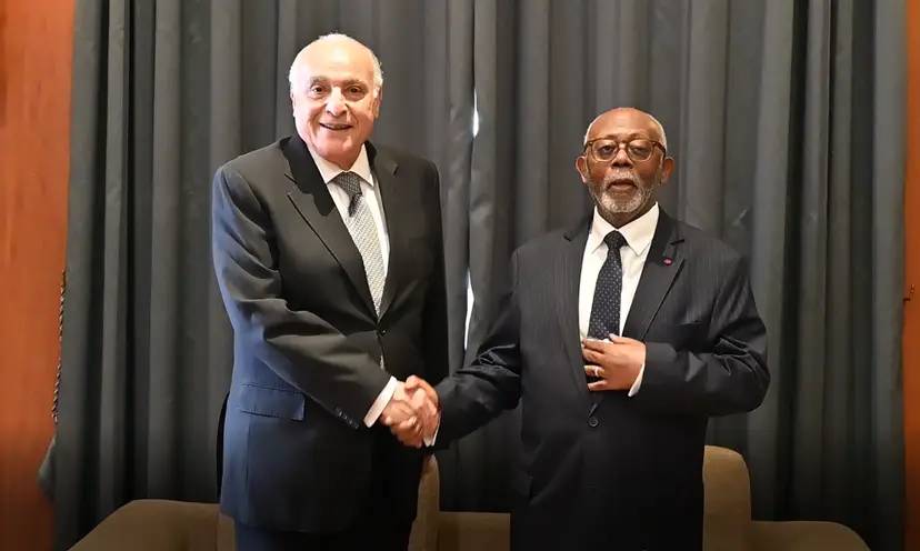 M.Attaf meets his Cameroonian counterpart